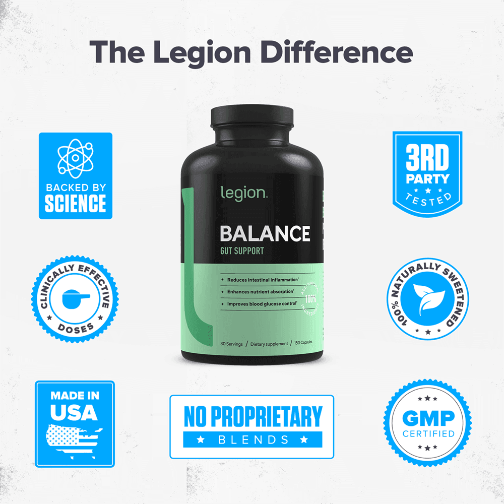 Balance Gut Health Supplement Legion