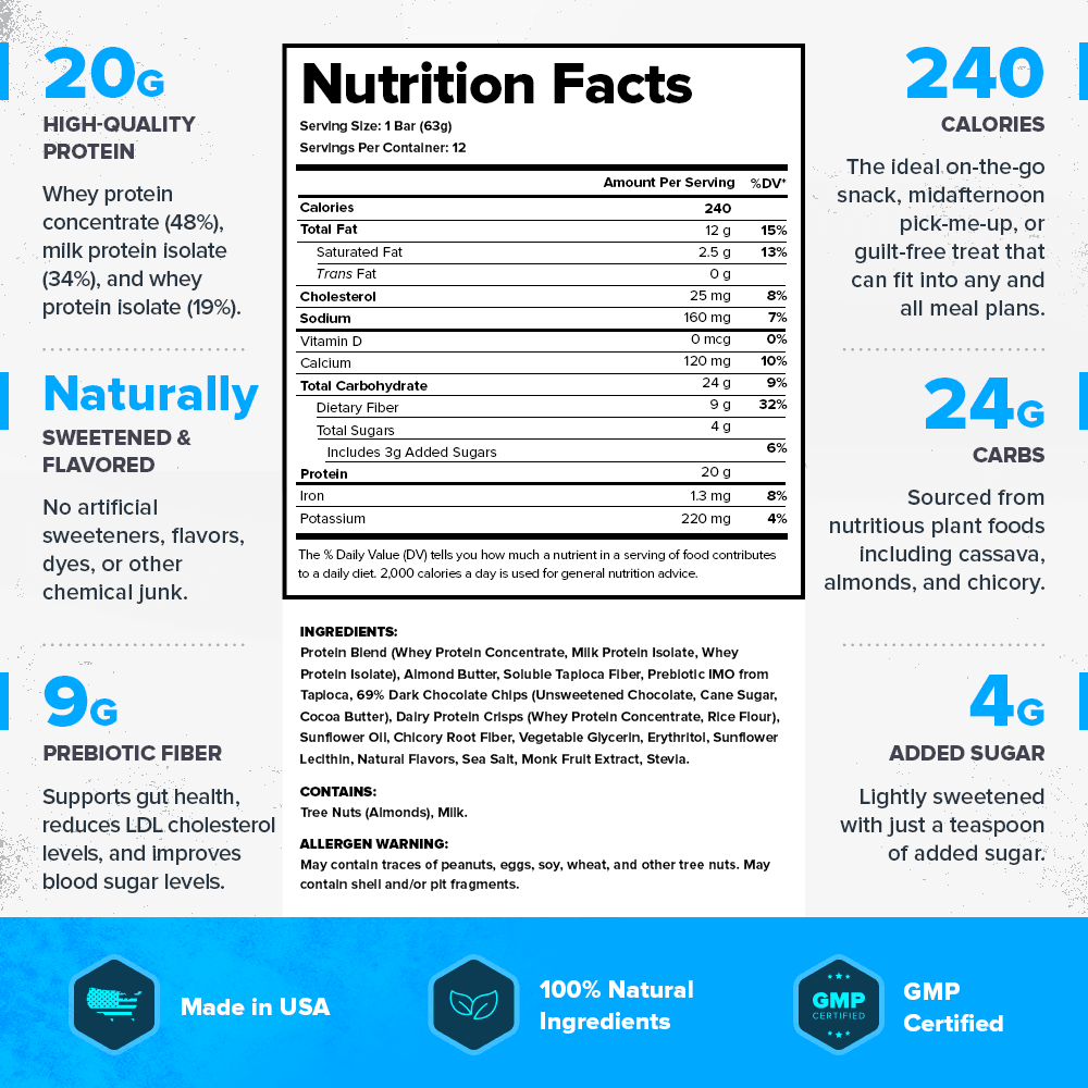 Natural High-Protein Bars Legion