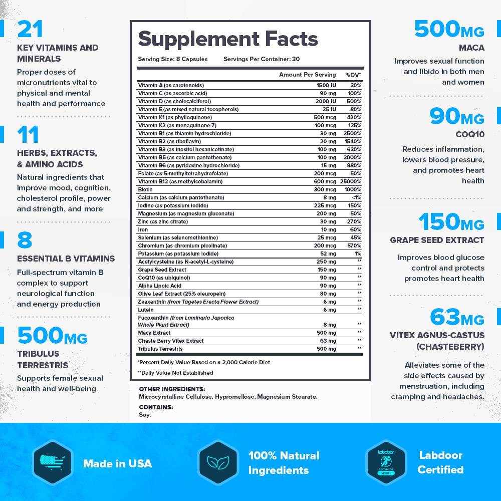 Triumph Women's Sport Multivitamin Legion